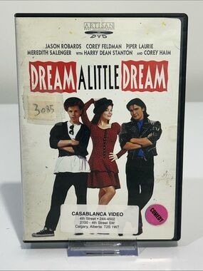 ‘🤯5 for $20🤯 Dream a Little Dream' DVD [1988 Teen Comedy - Corey Haim / Feldman]